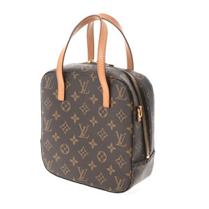 Louis Vuitton Monogram Canvas Brown Spontini Handbag